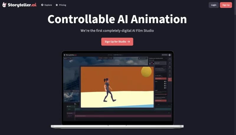 Storyteller.ai screenshot
