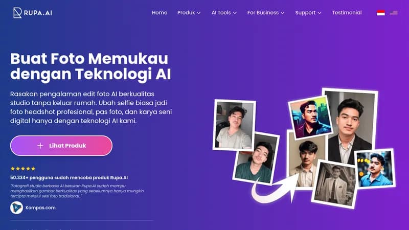 rupa.ai website