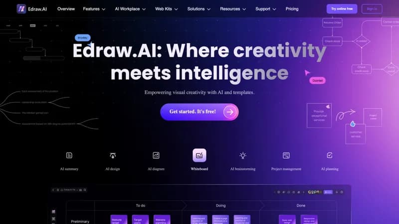 Edraw.AI screenshot