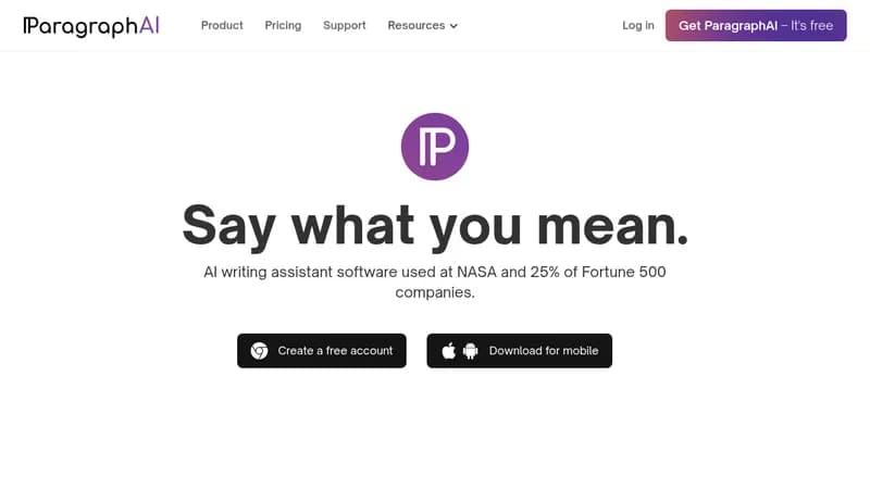 paragraphai website