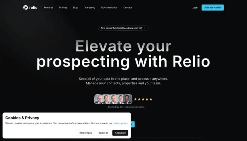 Relio CRM screenshot