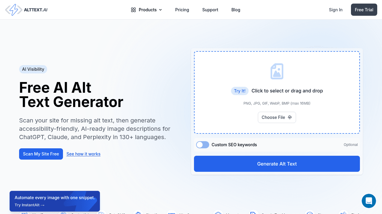 alttext.ai website