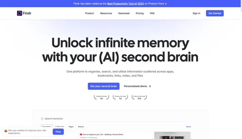 Findr screenshot