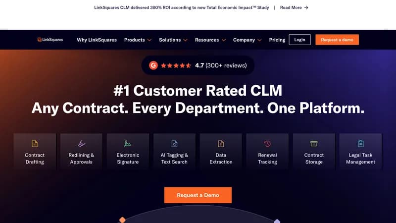 linksquares clm website