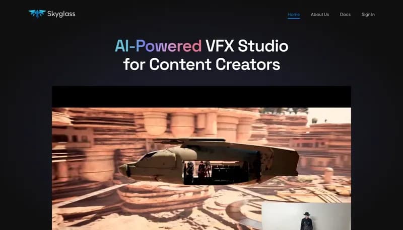 Skyglass screenshot