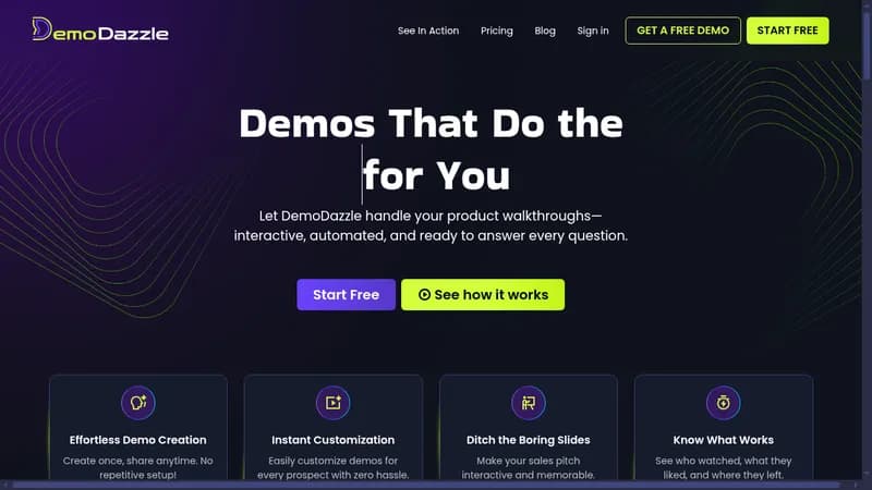 demodazzle website