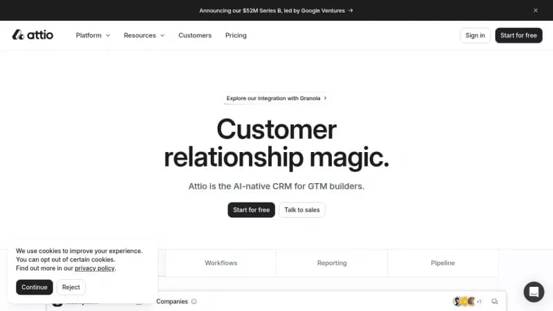 Attio screenshot