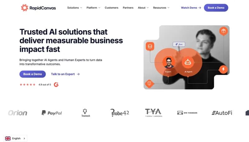 RapidCanvas screenshot