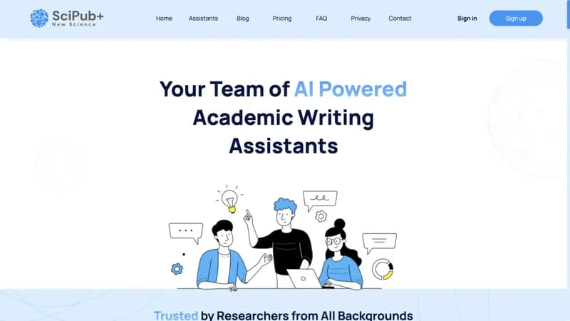 SciPub+ screenshot