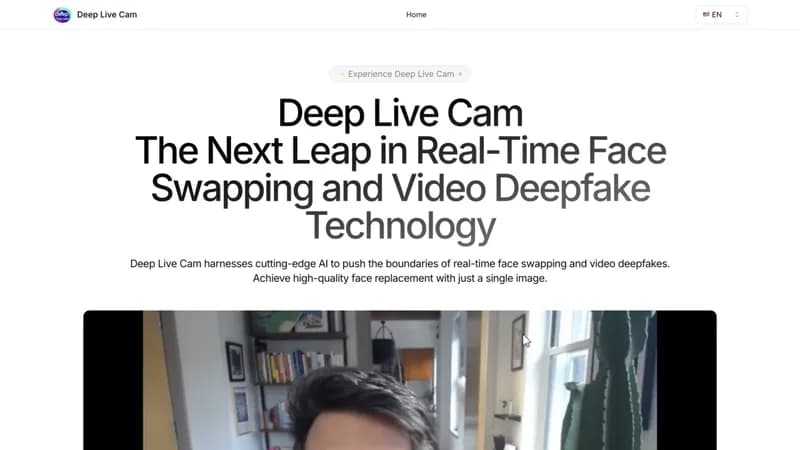 Deep Live Cam screenshot