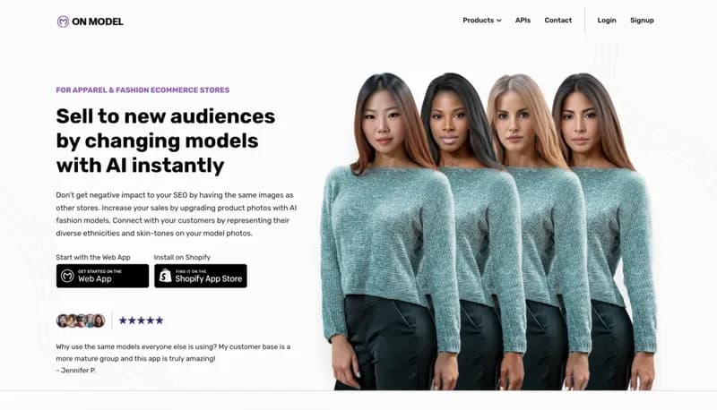 OnModel.ai screenshot