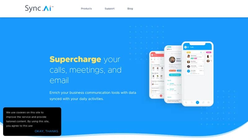 sync.ai website