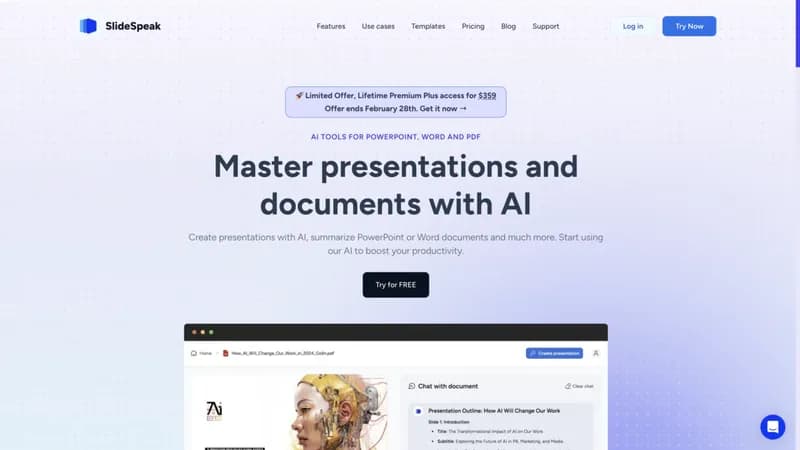 SlideSpeak screenshot