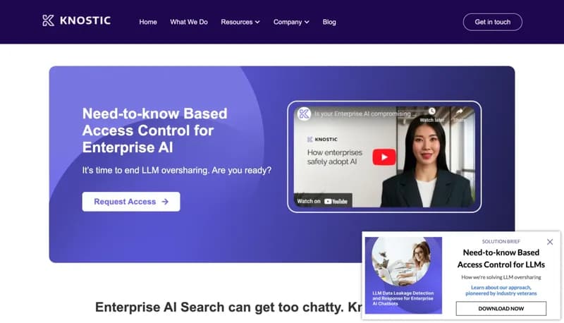 Knostic AI screenshot