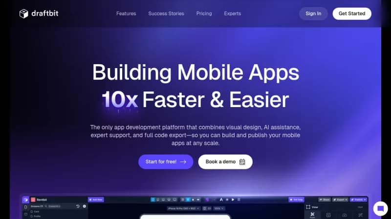 Draftbit screenshot