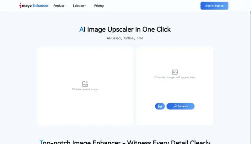 AI Image Enhancer screenshot