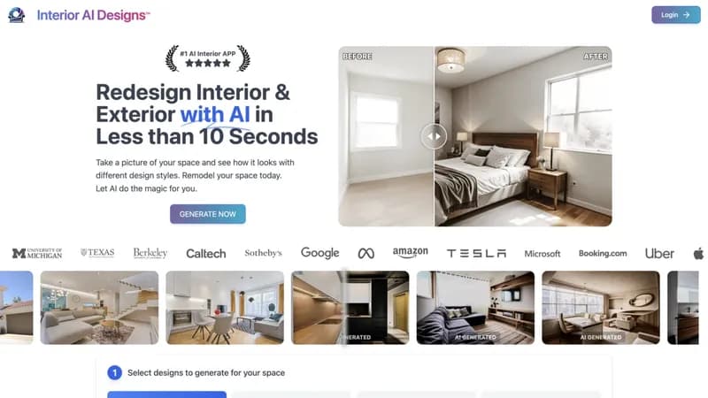 Interior AI Designs screenshot