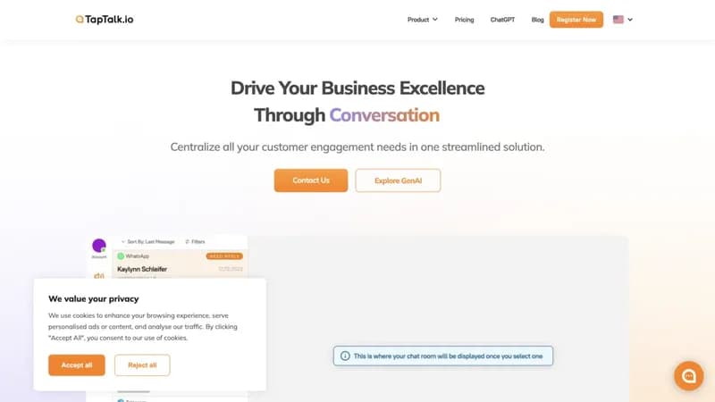 TapTalk.io screenshot