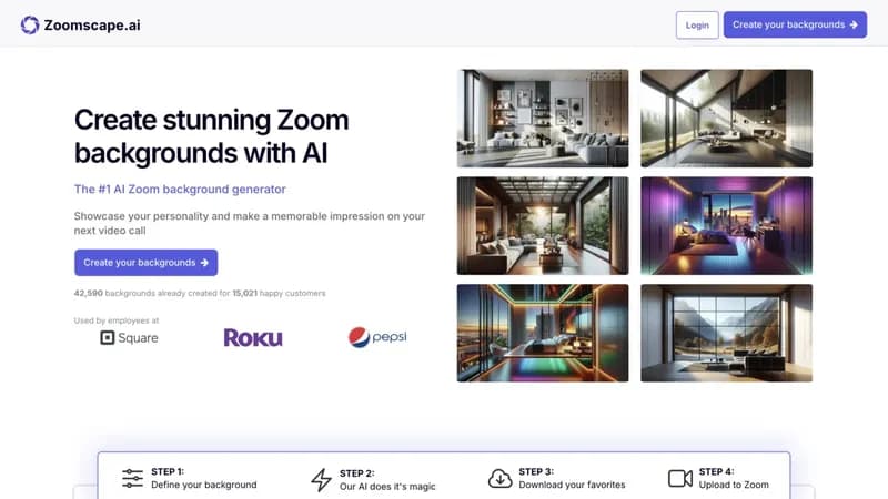 Zoomscape.ai screenshot