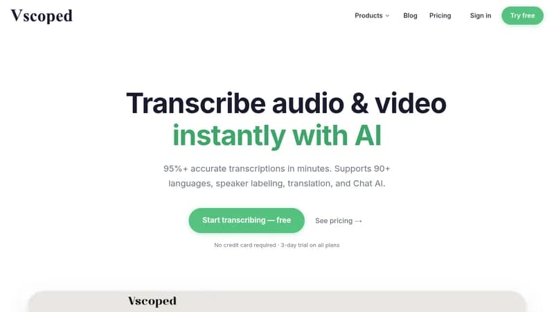vscoped website