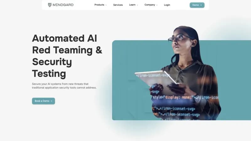 Mindgard screenshot
