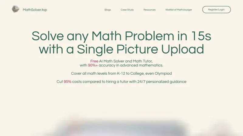 MathSolver.top screenshot