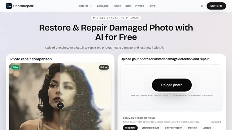 photorepair website