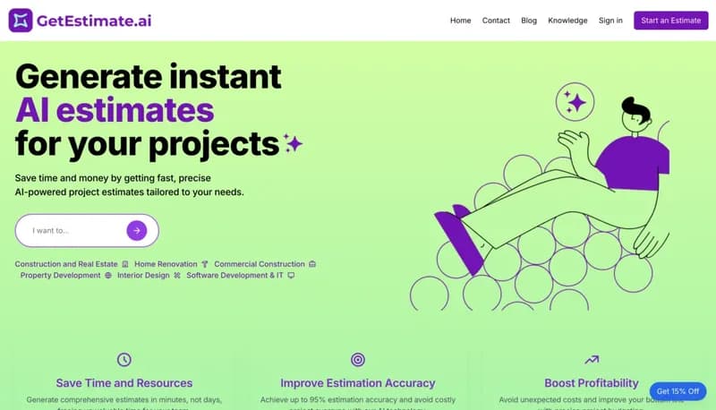 GetEstimate.ai screenshot