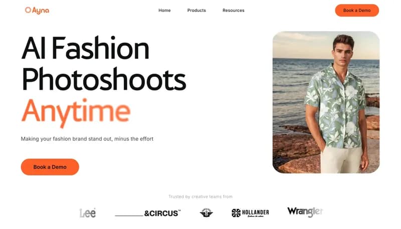 Ayna AI Product Photoshoot screenshot