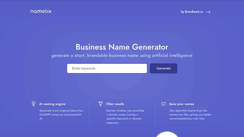 namelix website
