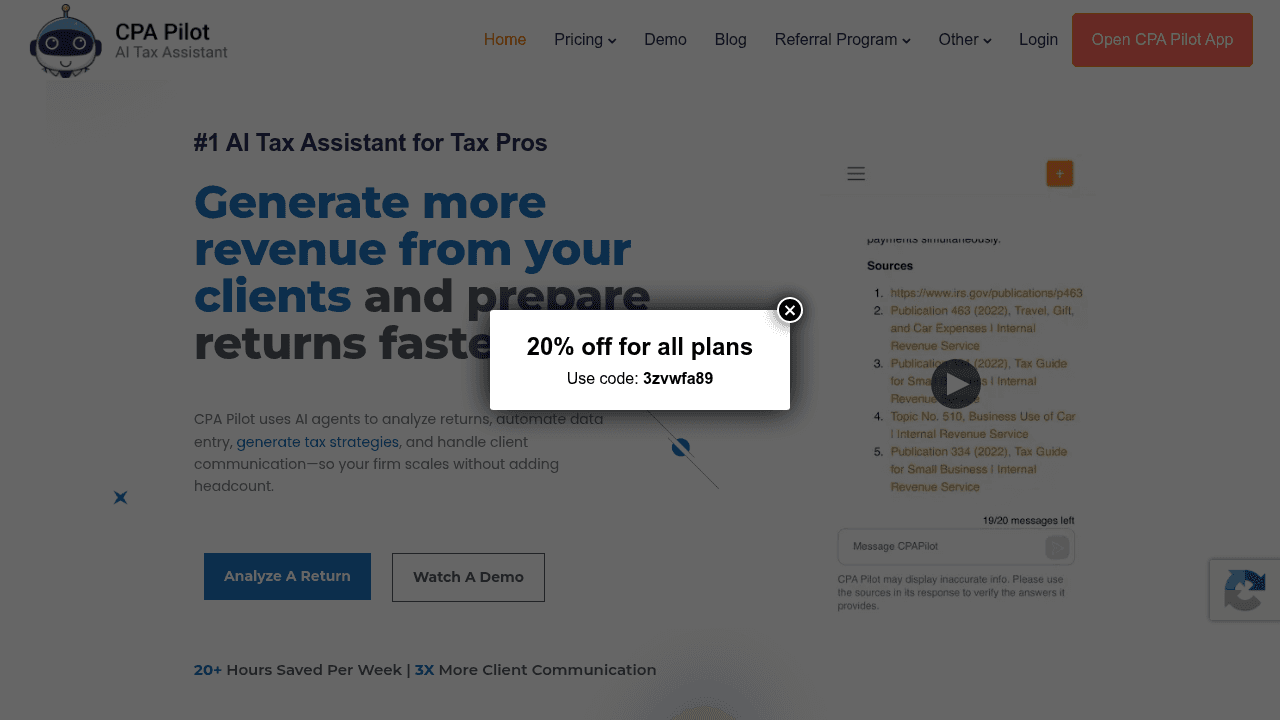 cpa pilot website