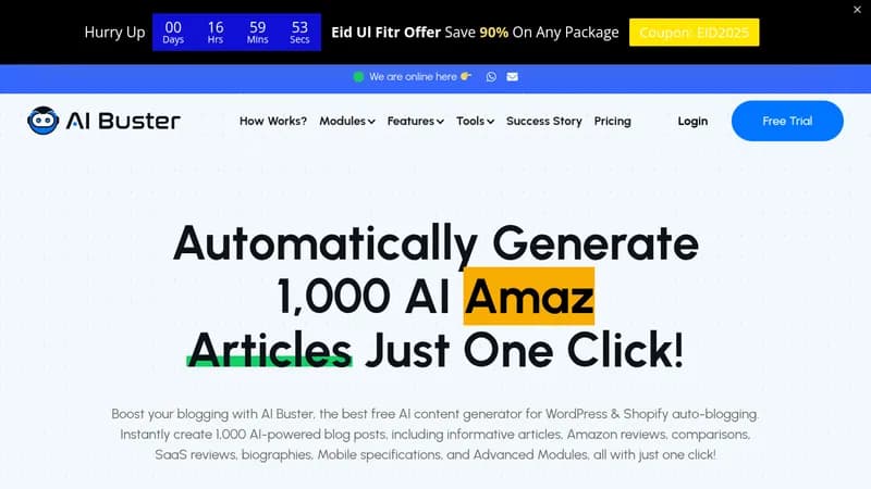 ai buster website