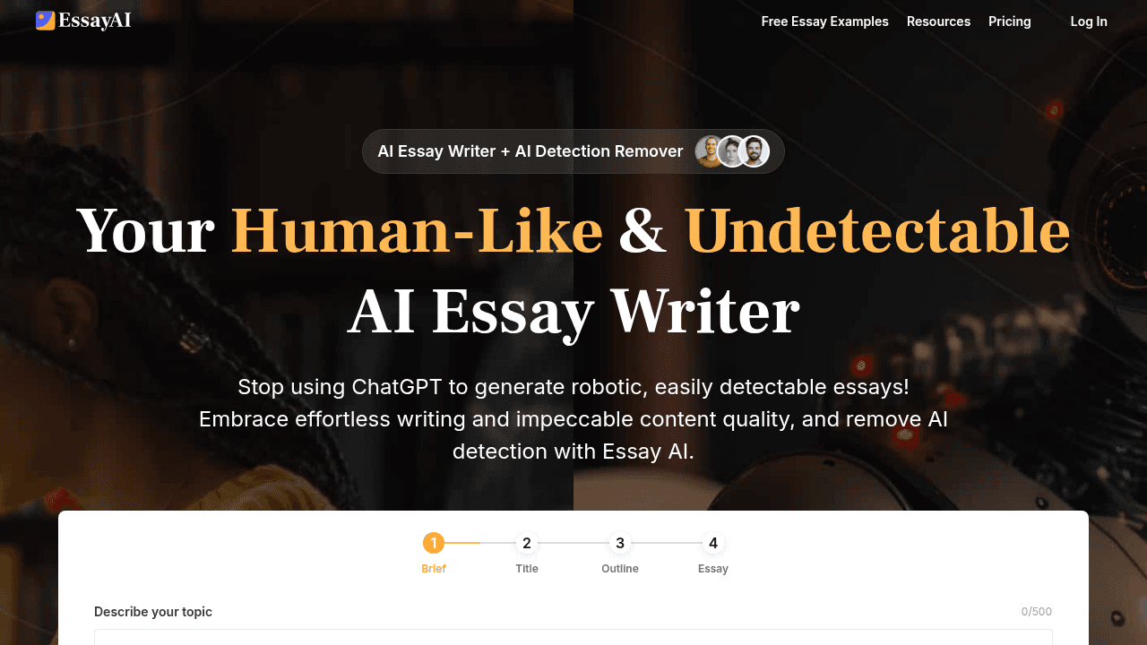essayai website