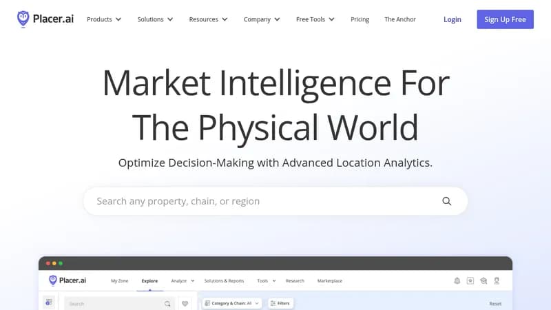 placer.ai website