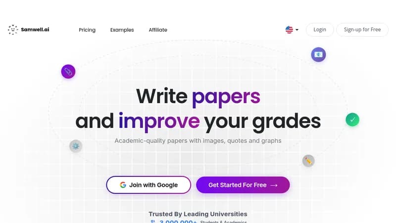 samwell.ai website