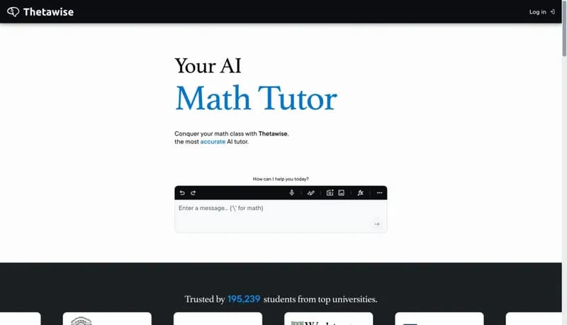 Thetawise screenshot