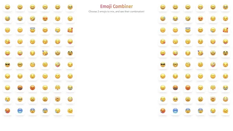 Emoji Combiner screenshot