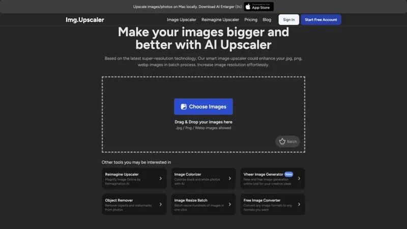 AI Image Upscaler screenshot