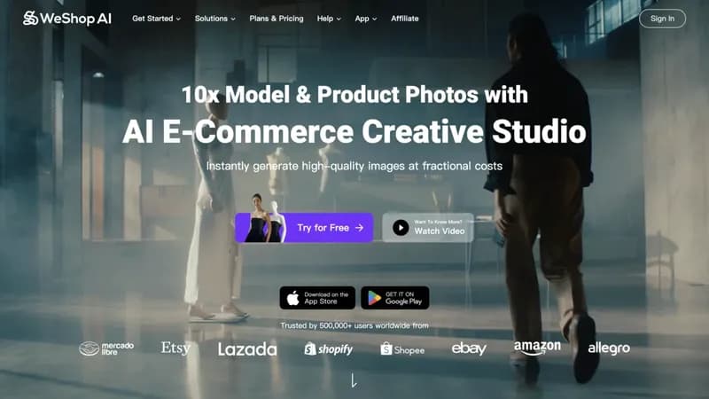 WeShop AI screenshot
