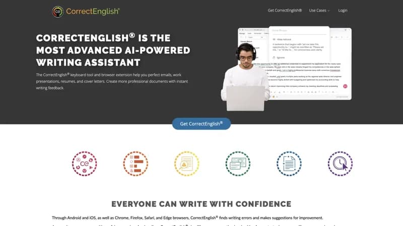 CorrectEnglish screenshot