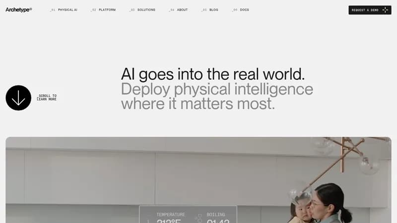 archetype website