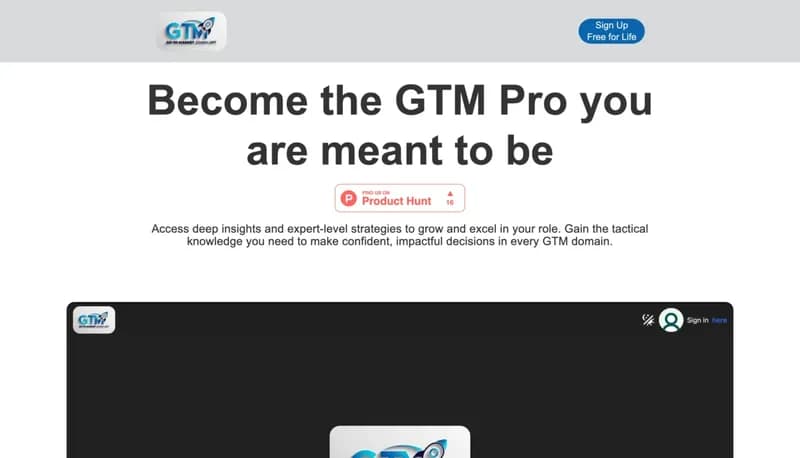GTM Coach GPT screenshot