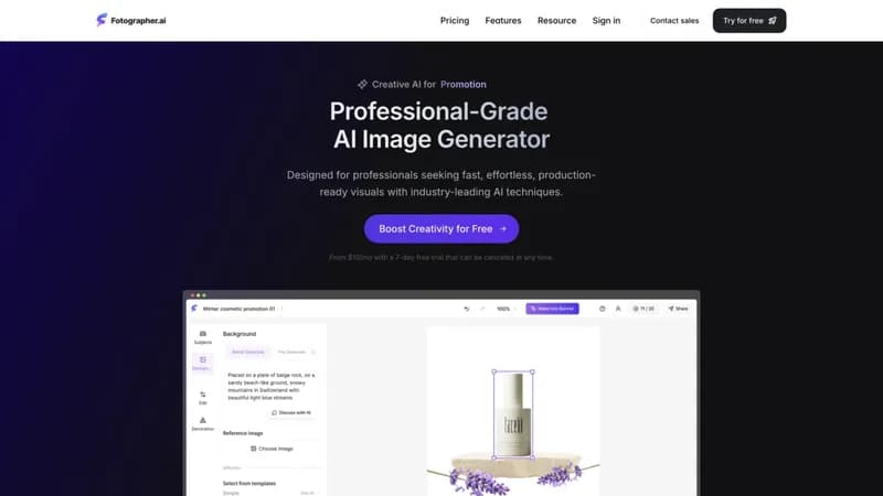 Fotographer.ai screenshot