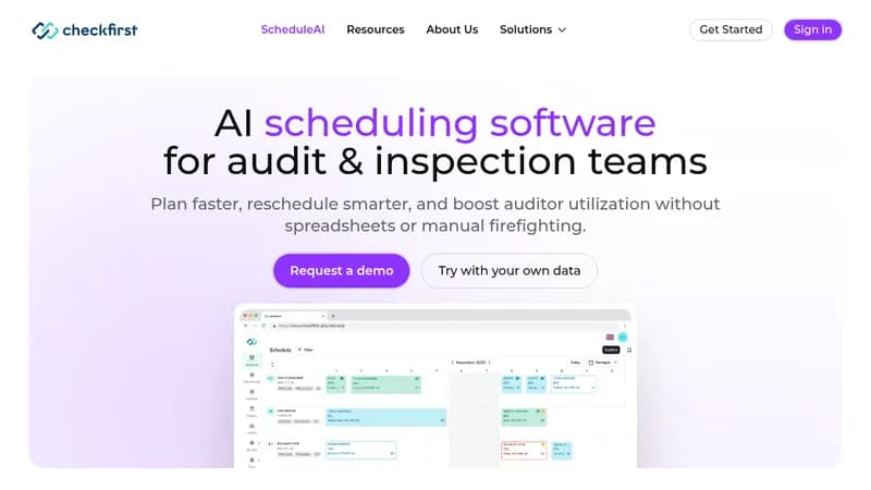 scheduleai website