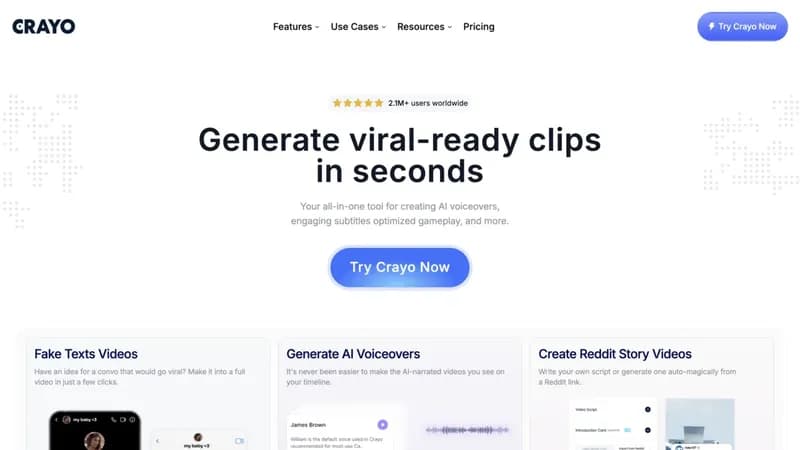 Crayo AI screenshot