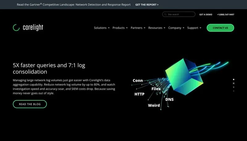 Corelight screenshot