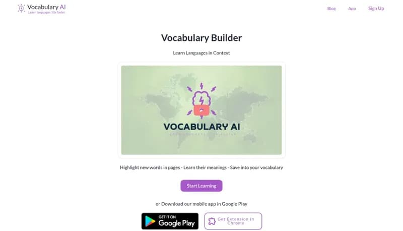 VocabularyAI screenshot