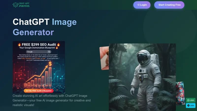 chatgpt image generator website