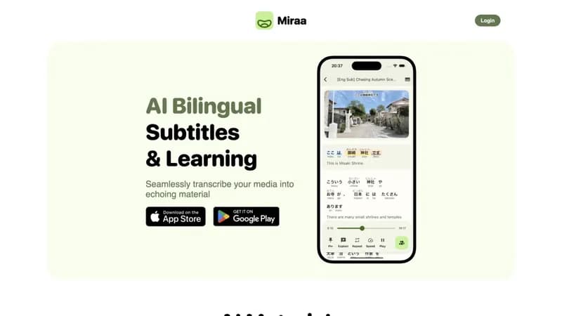 Miraa screenshot