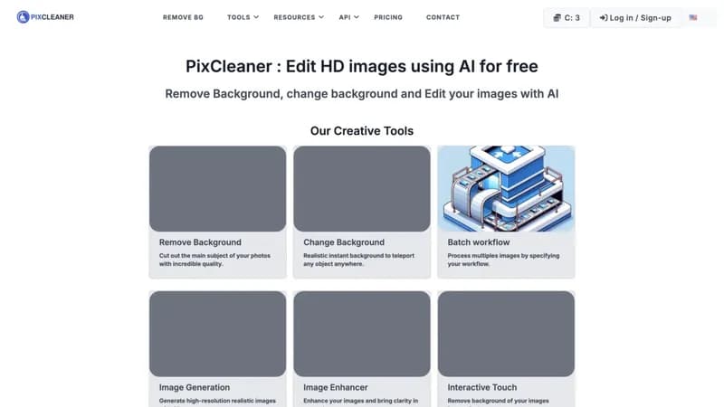 Pixcleaner screenshot